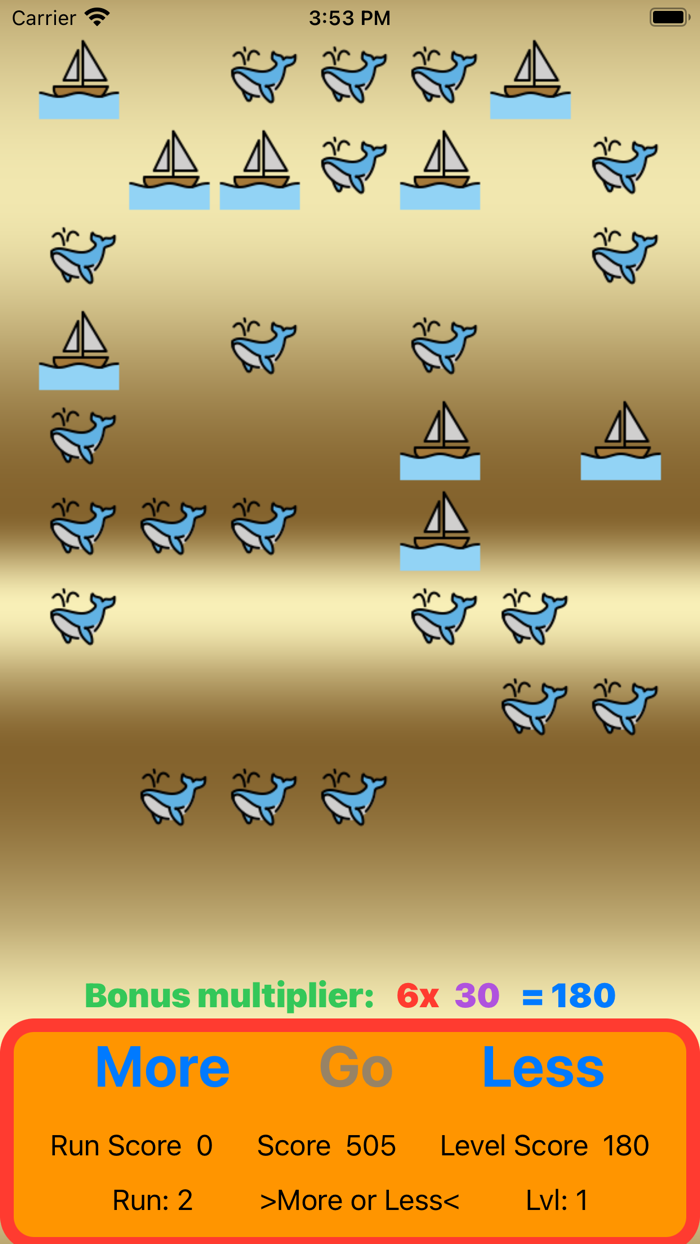 More Or Less Kids Game