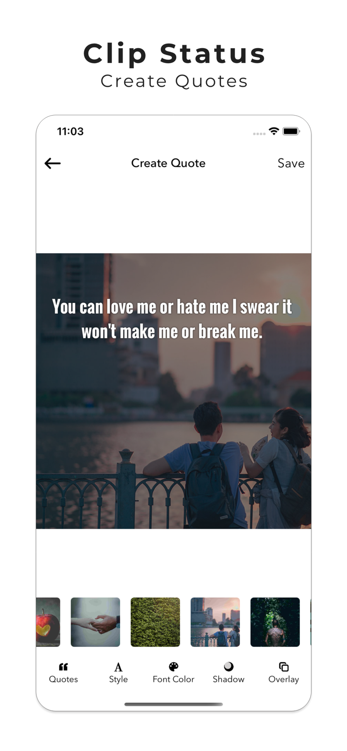 Clip Status - Video DP, Quotes