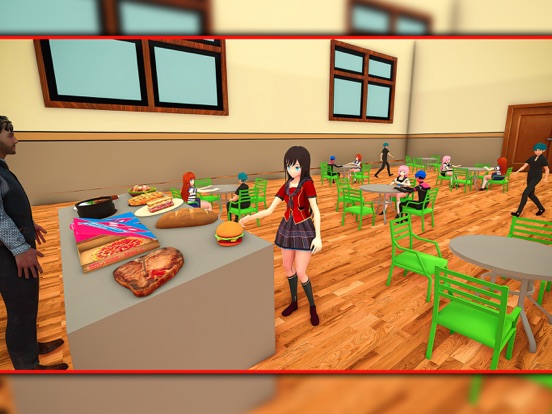 Anime High School YUMI Girl 3D screenshot 3
