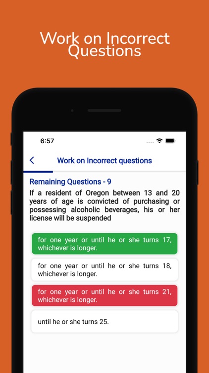Oregon DMV Permit Practice screenshot-7