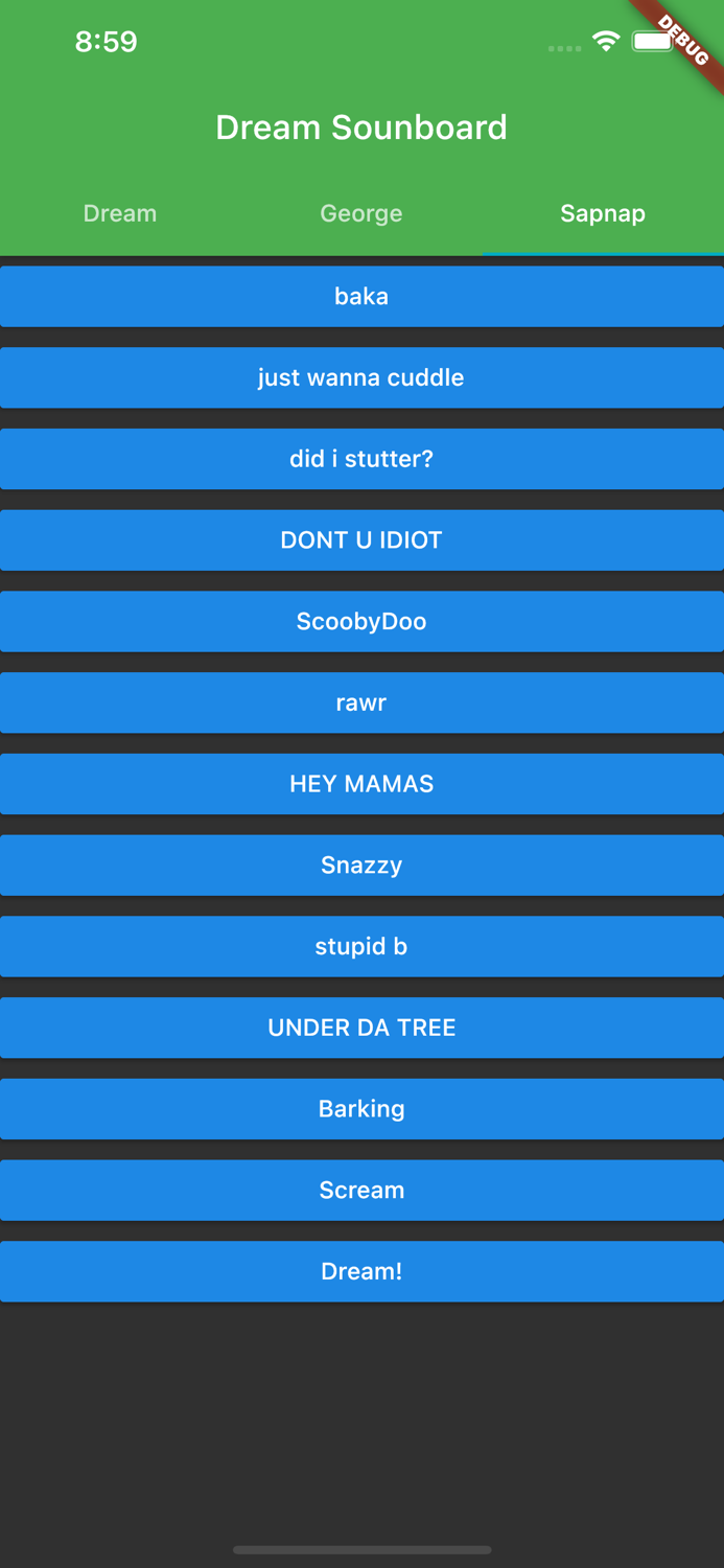 DreamTeam Soundboard