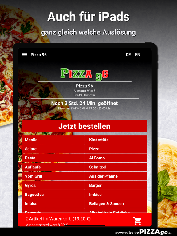 Pizza-96 Hannover screenshot 8