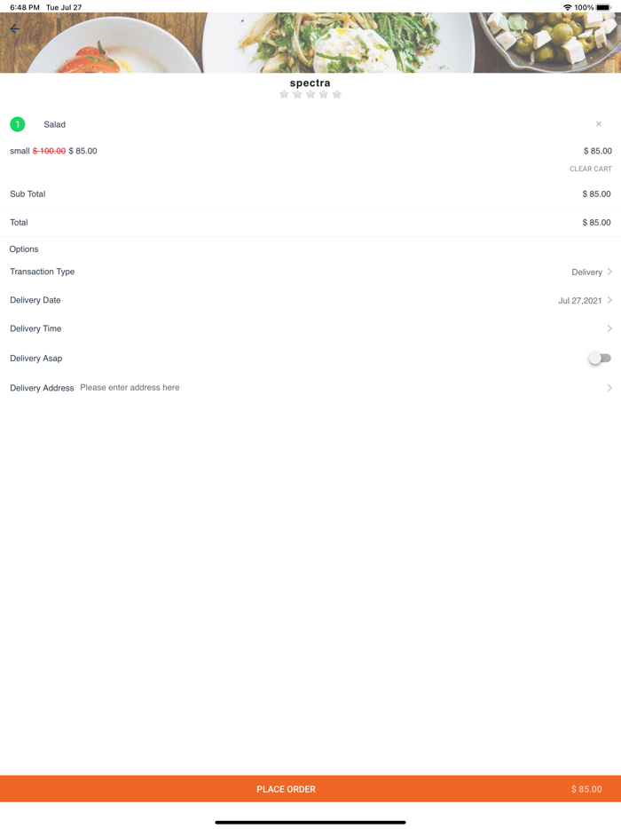 Simply Delivery Customer