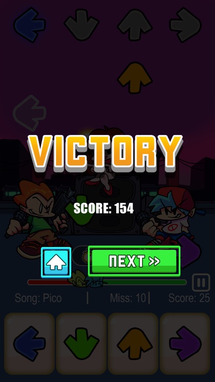 Music Battle Arrow Game screenshot-3