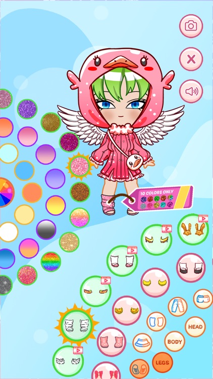 Girls Avatar Maker screenshot-3