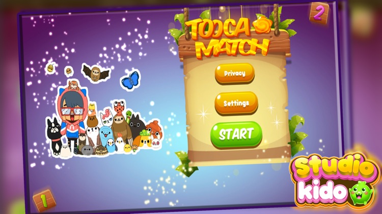 Tocca Vacation Match Puzzle