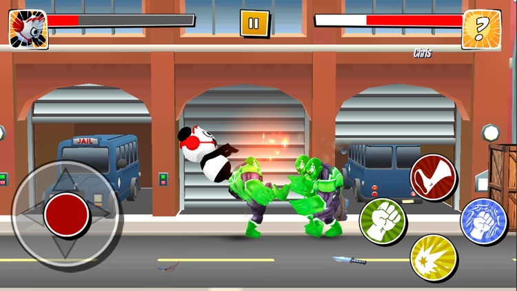 Combo Street Fight Panda