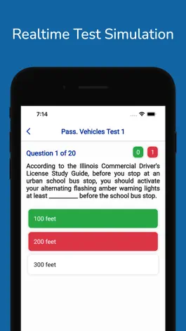 Game screenshot Illinois CDL Permit Practice mod apk