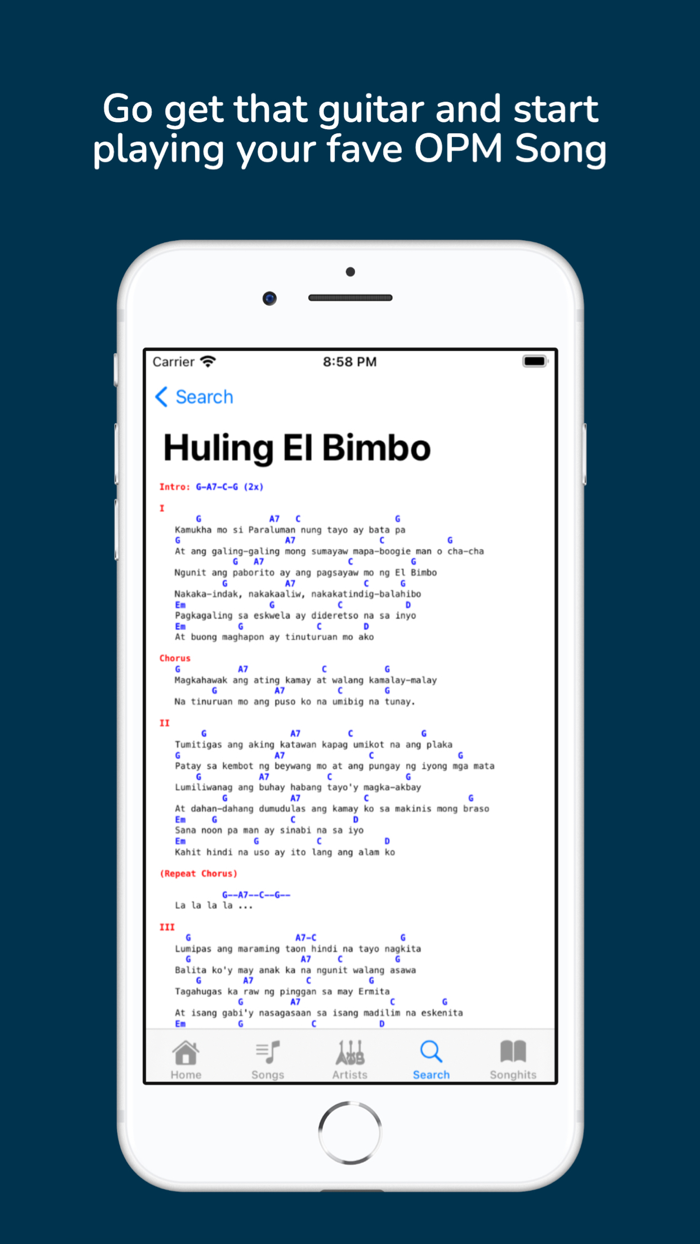 Kordas - OPM Lyrics and Chords