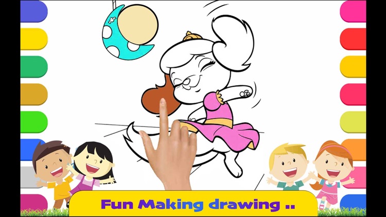 Coloring Finger Painting Games