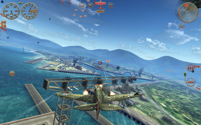 ‎Sky Gamblers - Storm Raiders Screenshot