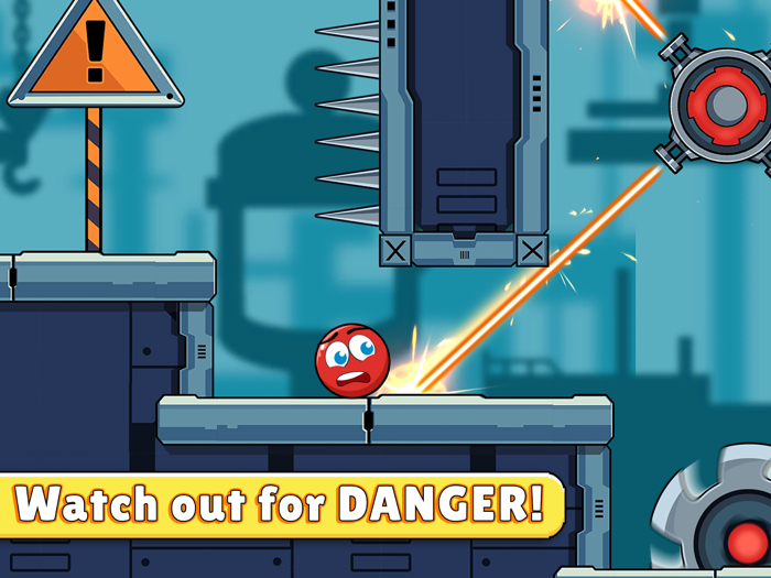 Red Bounce Ball Heroes