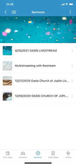 Game screenshot Oasis Church Joplin apk