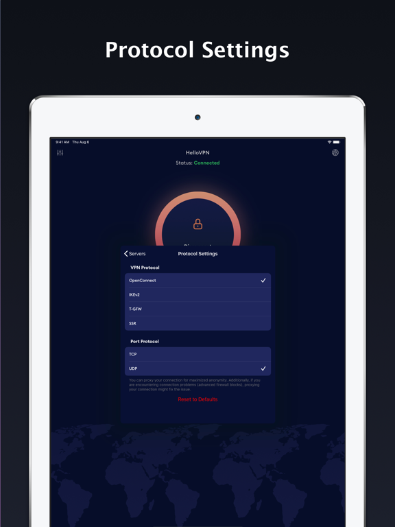 Hello VPN: Unlimited VPN Proxy screenshot