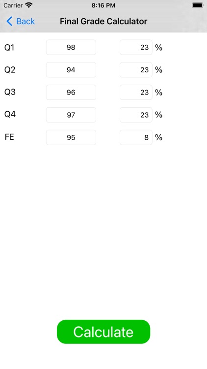 Grade Calc - GPA, Grades screenshot-6