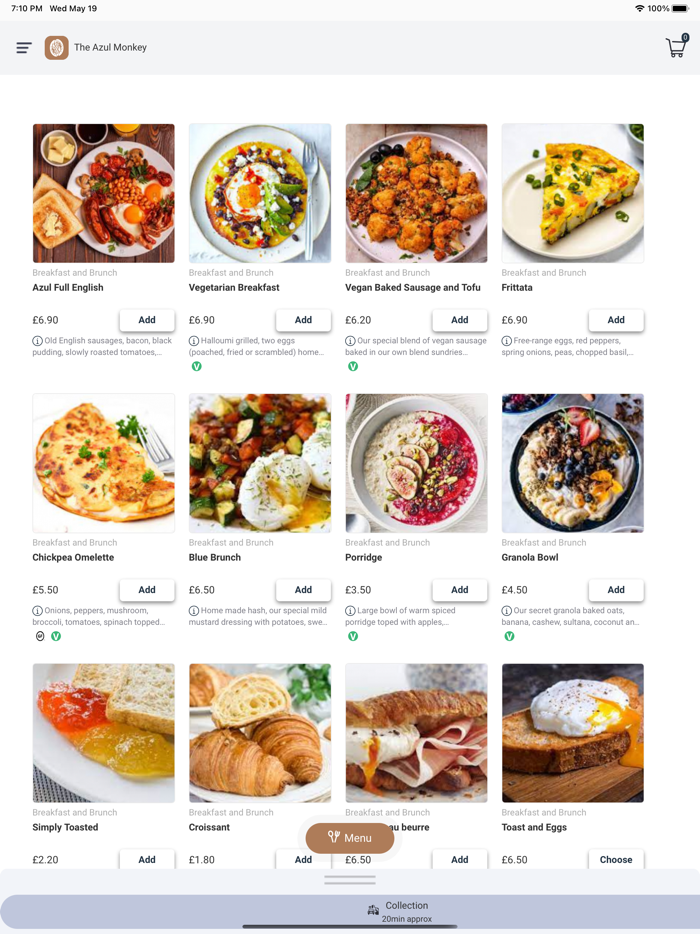 The Azul Monkey Coffee Shop