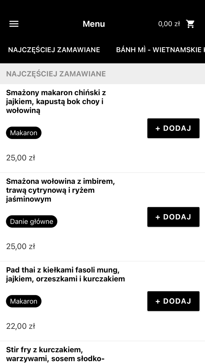 Bánh mì  WOK Rzeszów