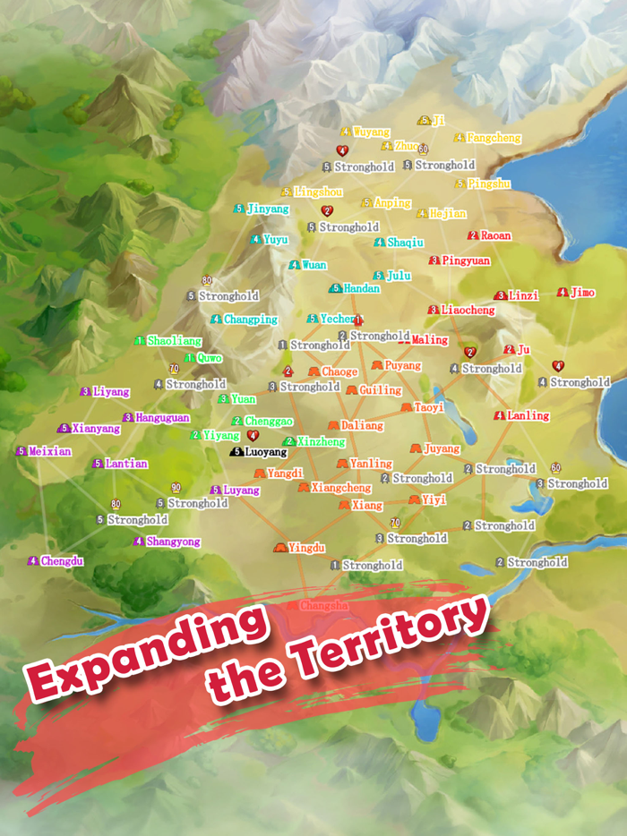 Warring states The heroes