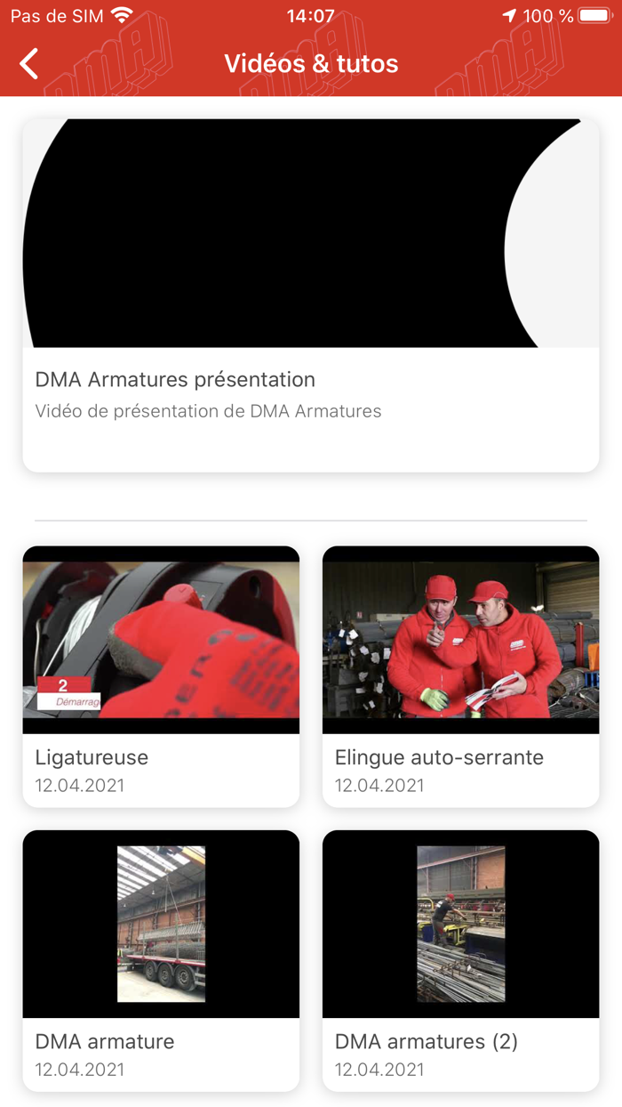 DMA Armatures