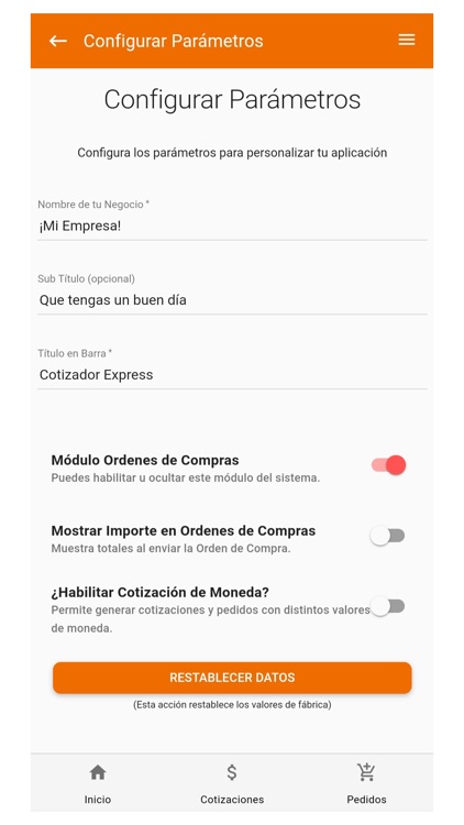 Cotizador Express screenshot-3