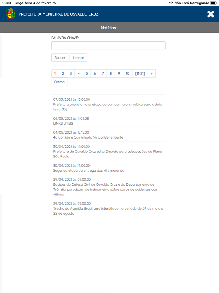 Prefeitura de Osvaldo Cruz