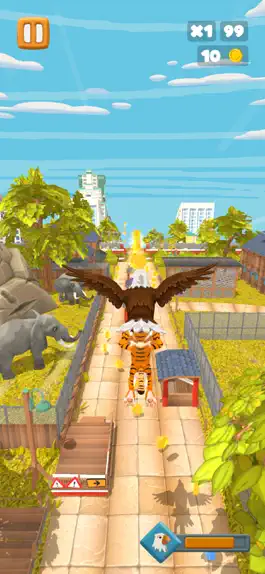 Game screenshot Tiger Run 3D apk