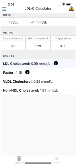 Game screenshot LDL Cholesterol Calculator hack