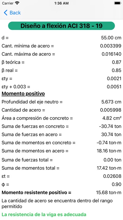 Diseño de vigas ACI 318 - 19 screenshot-6