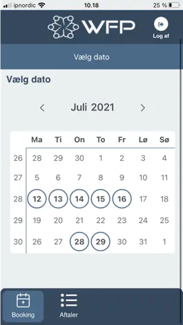 Game screenshot Vejen - Booking apk
