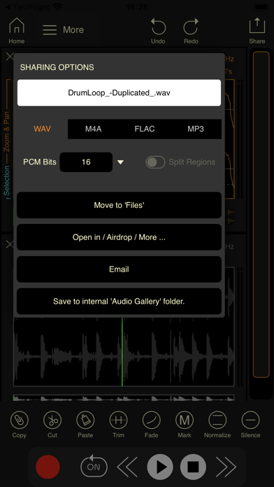 Wavebox Audio Editor Screenshots