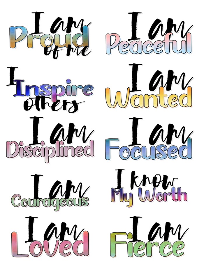 I Am... Positive Affirmations
