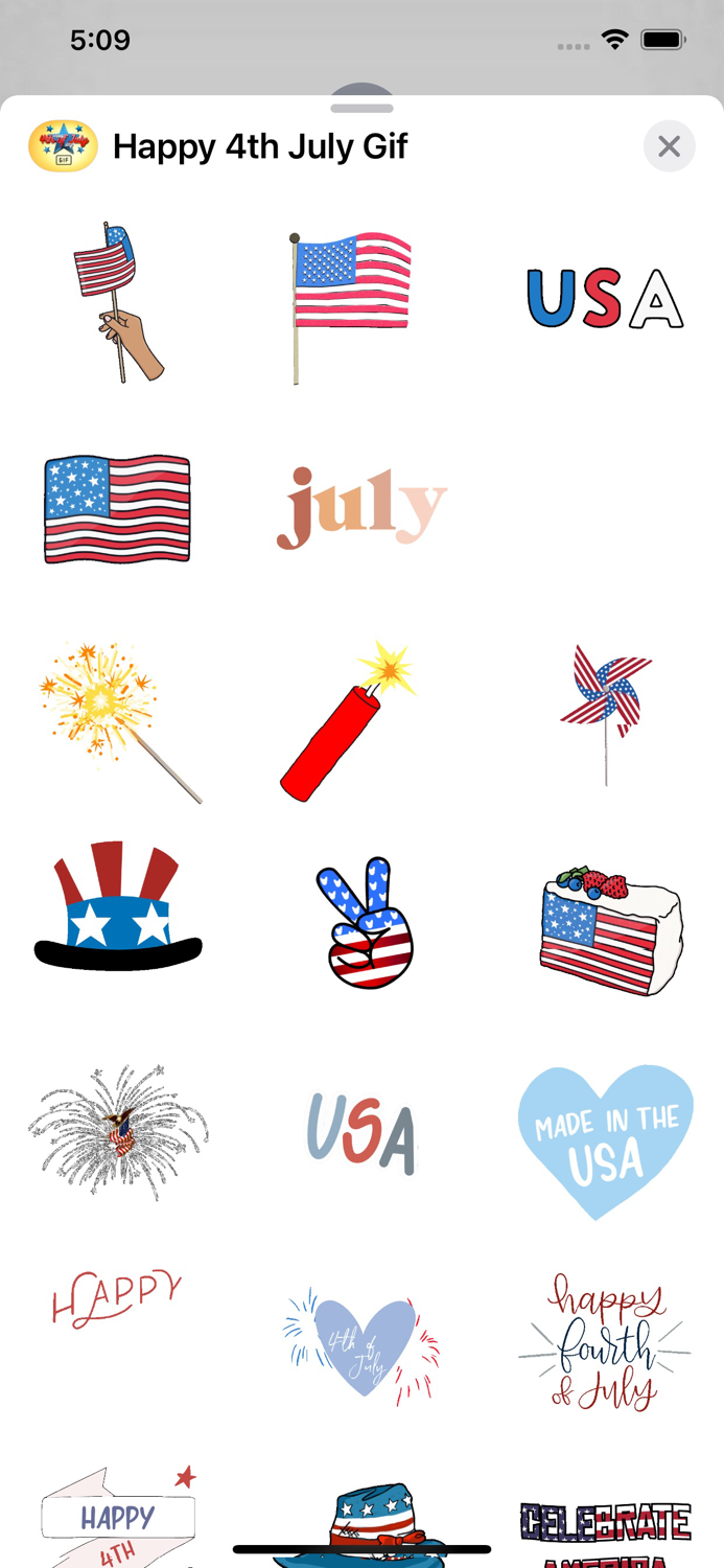 Happy 4th July Gif