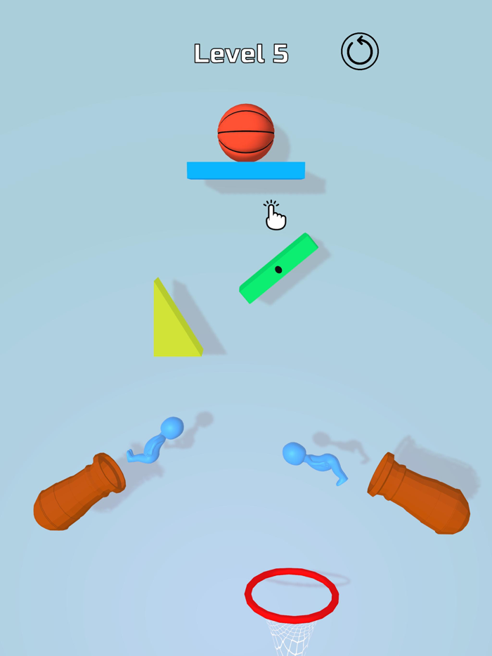 Basket Fall 3D