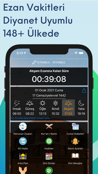 ezan vakti namaz vakitleri pro app details features pricing 2021 justuseapp
