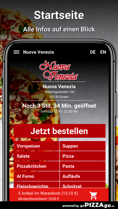 Nuova Venezia Essen screenshot 2