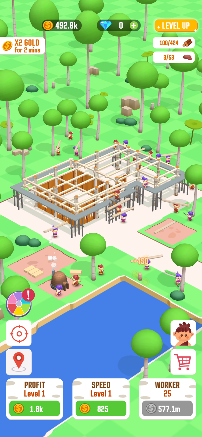 Idle Jungle Survival Builder