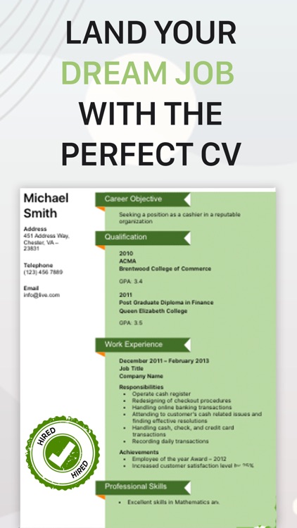 Resume Builder Pdf Templates By Maria Raca