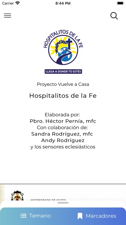 Hospitalitos de la fe