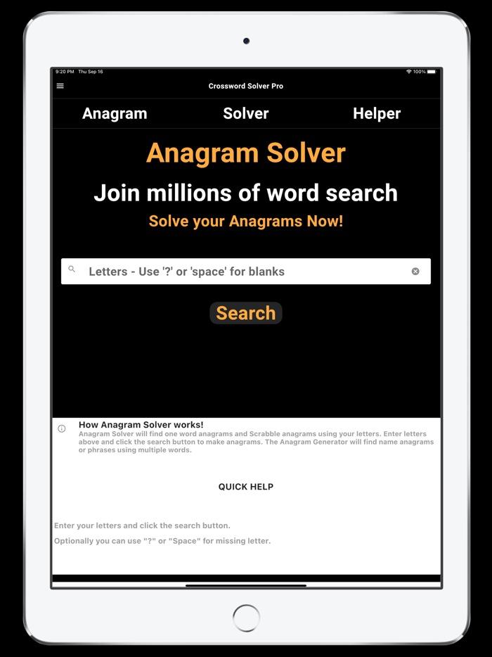 Crossword Solver Pro