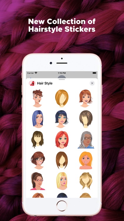 Hairstyle Emojis