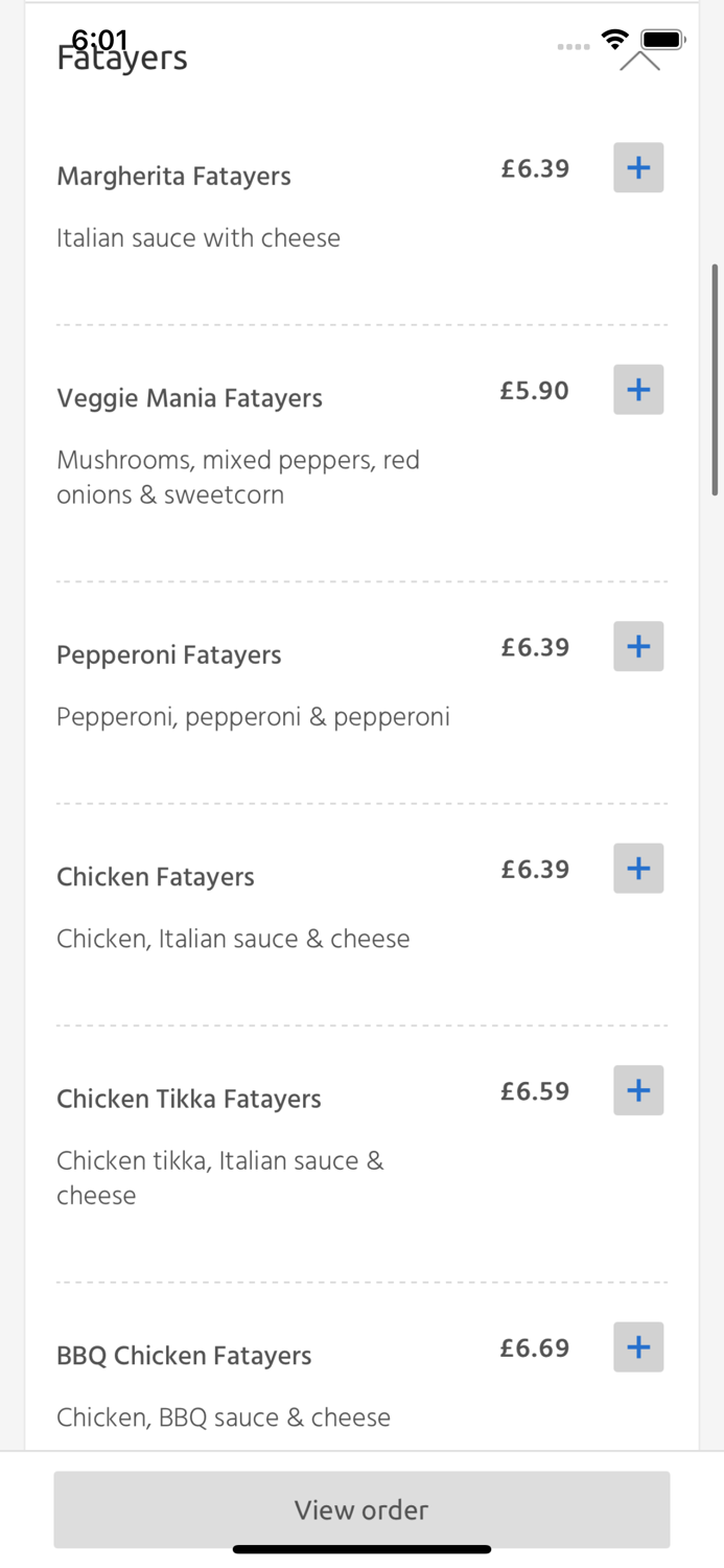 Pizza Palace, Dewsbury