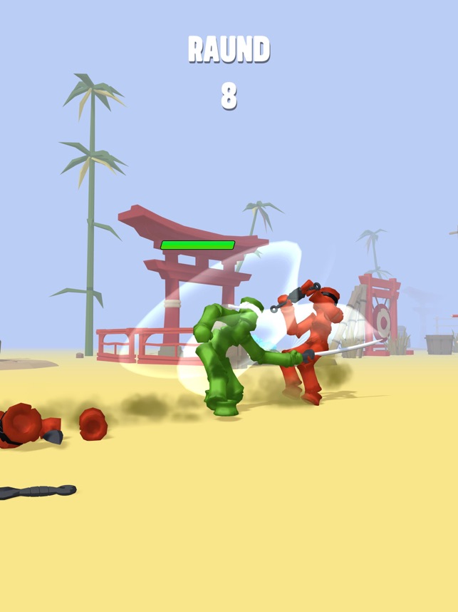 Bamboo Fighter, game for IOS