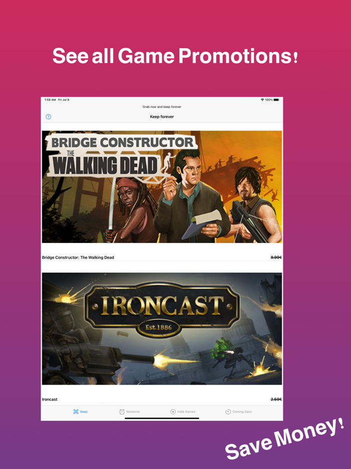 Game Promotion Alert - Notify