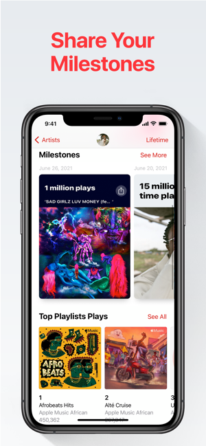 ‎Apple Music for Artists Screenshot
