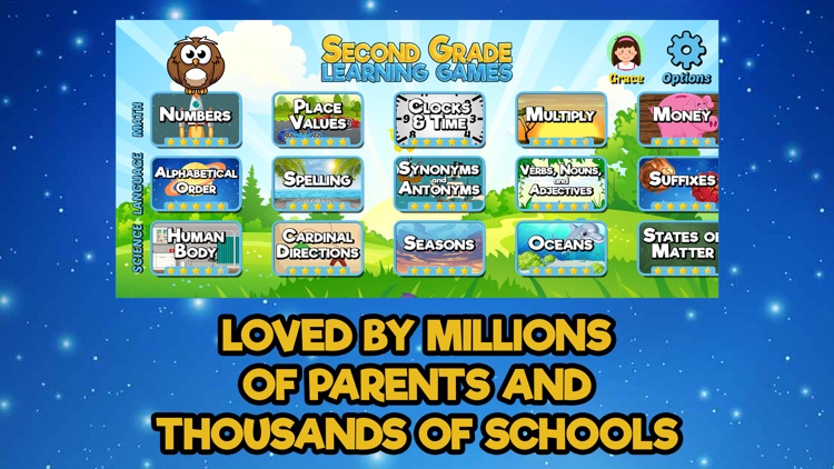 Second Grade Learning Games screenshot-3