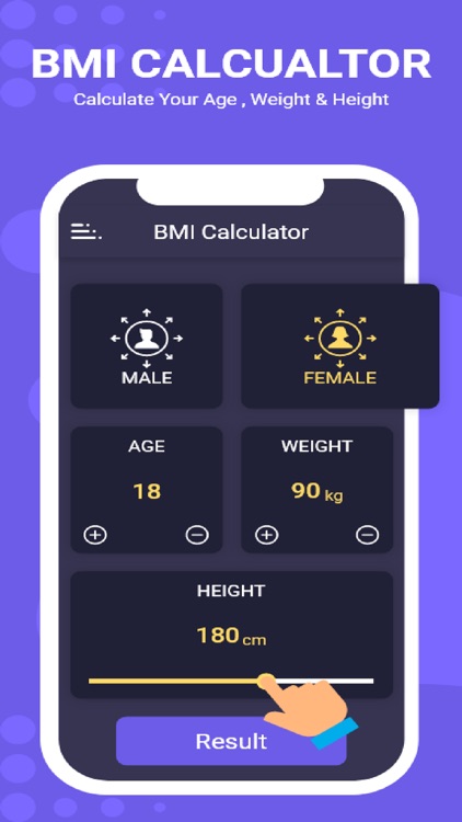 BMI & Ideal Calculator by Muhammad Umair