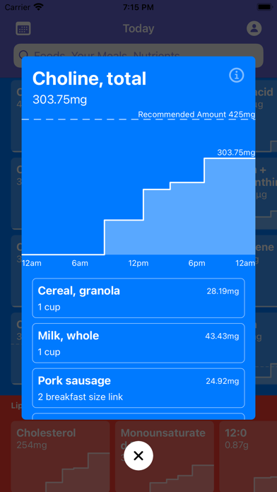 Nutrient Logger screenshot 2