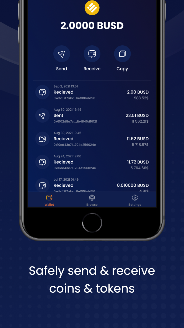 Linxy.fi Crypto  DeFi Wallet