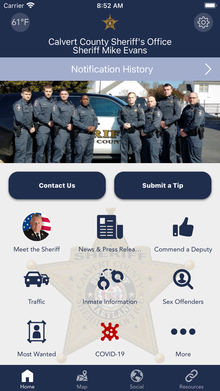 Calvert County Sheriff