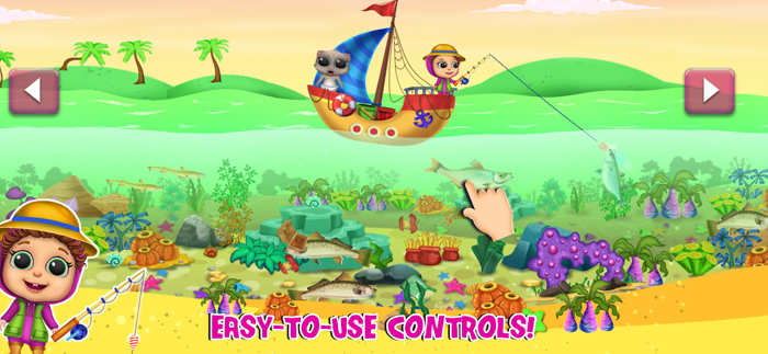 Baby Joy Joy Fishing Game